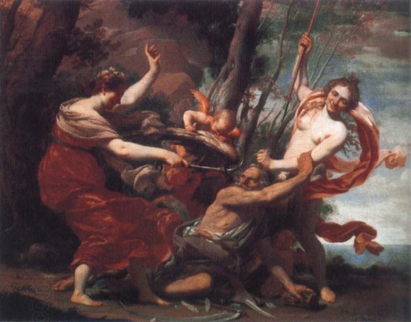 Simon Vouet Time Overcome by Hope and Beauty China oil painting art